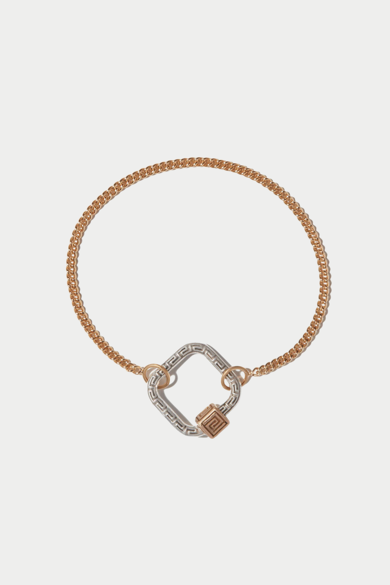 Not So Heavy Curb Chain Bracelet, Yellow Gold