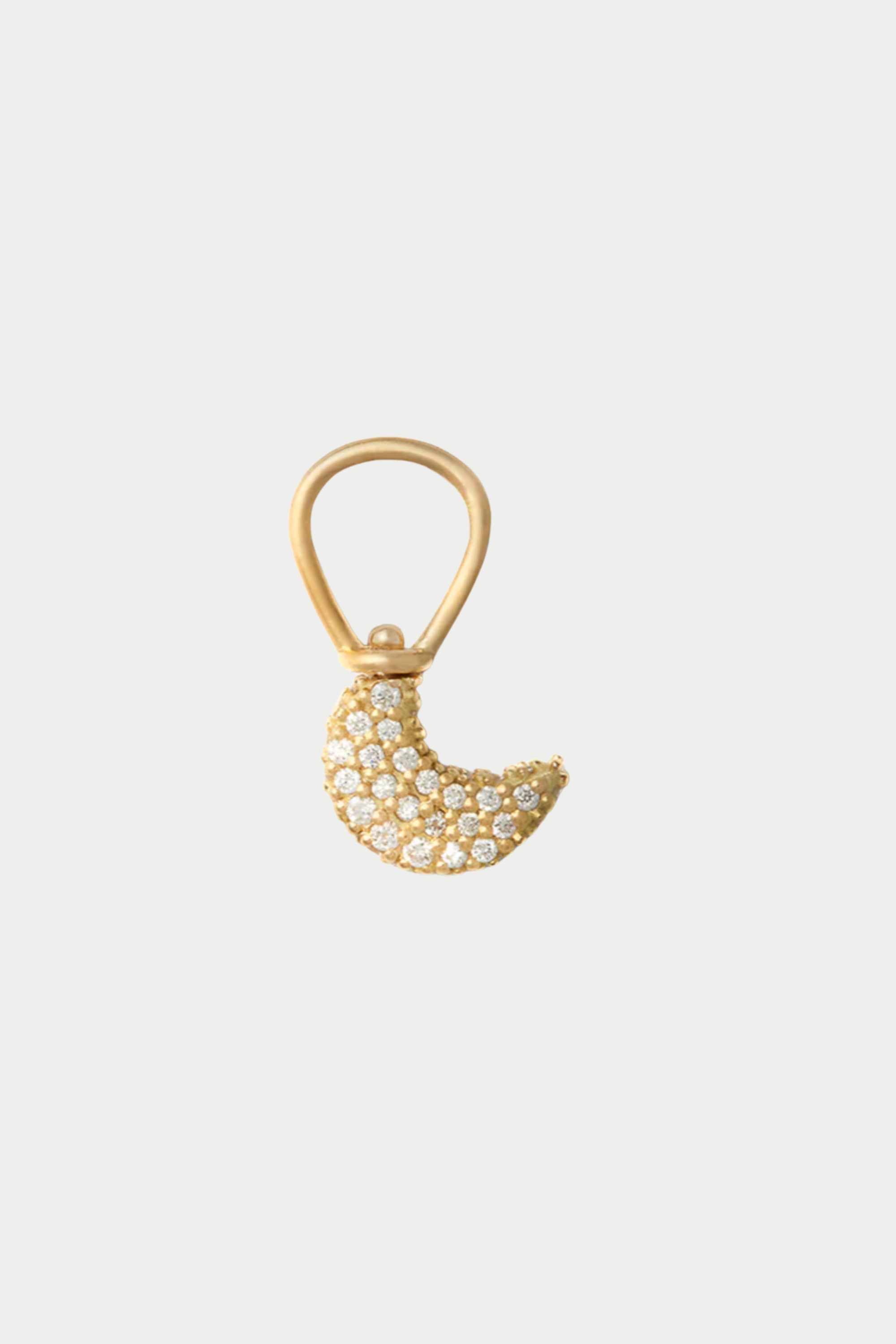 MARLA AARON - Allstone Itty Bitty Moon, Yellow Gold