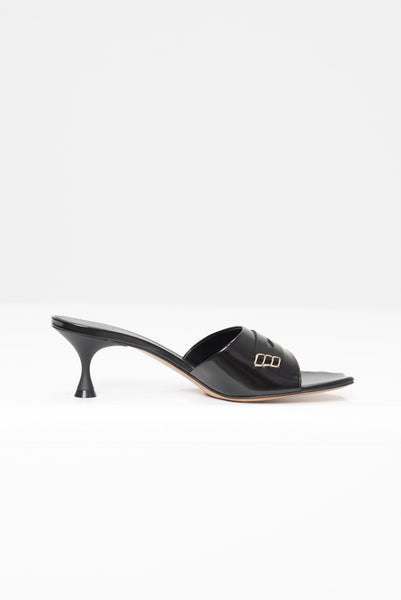 サンダル・ミュール MARNI BLACK LEATHER SANDALS ♢MARNI♢マルニ レザーサンダル☆正規品☆ (MARNI/サンダル