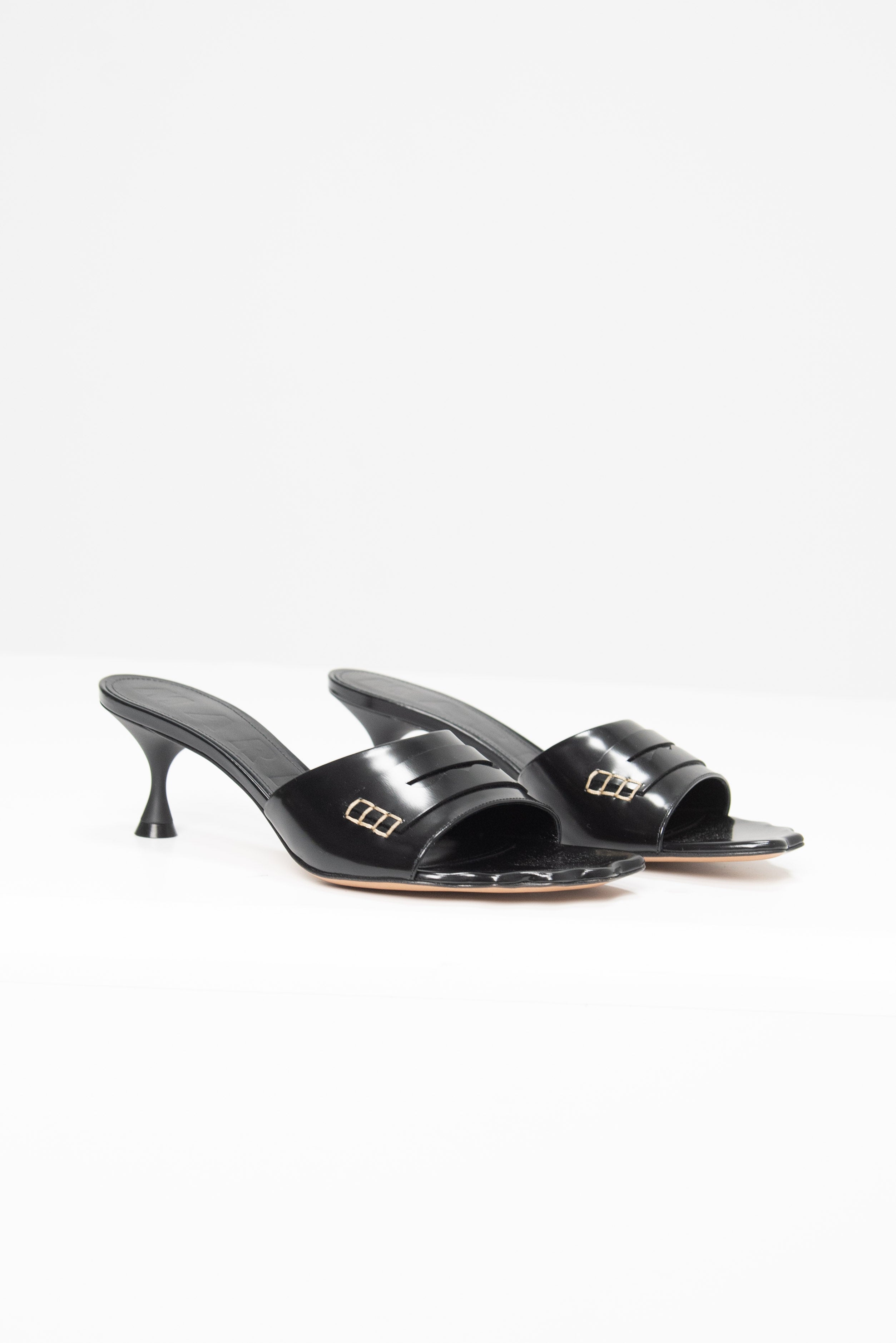 サンダル・ミュール MARNI FW25 Marni Sandals Black (SBMS009704 P362800N99) Marniサンダル