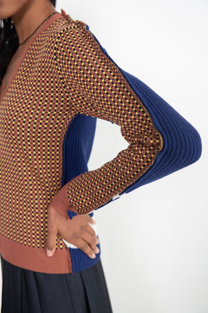 MARNI - CARDIGAN JACQUARD, multi