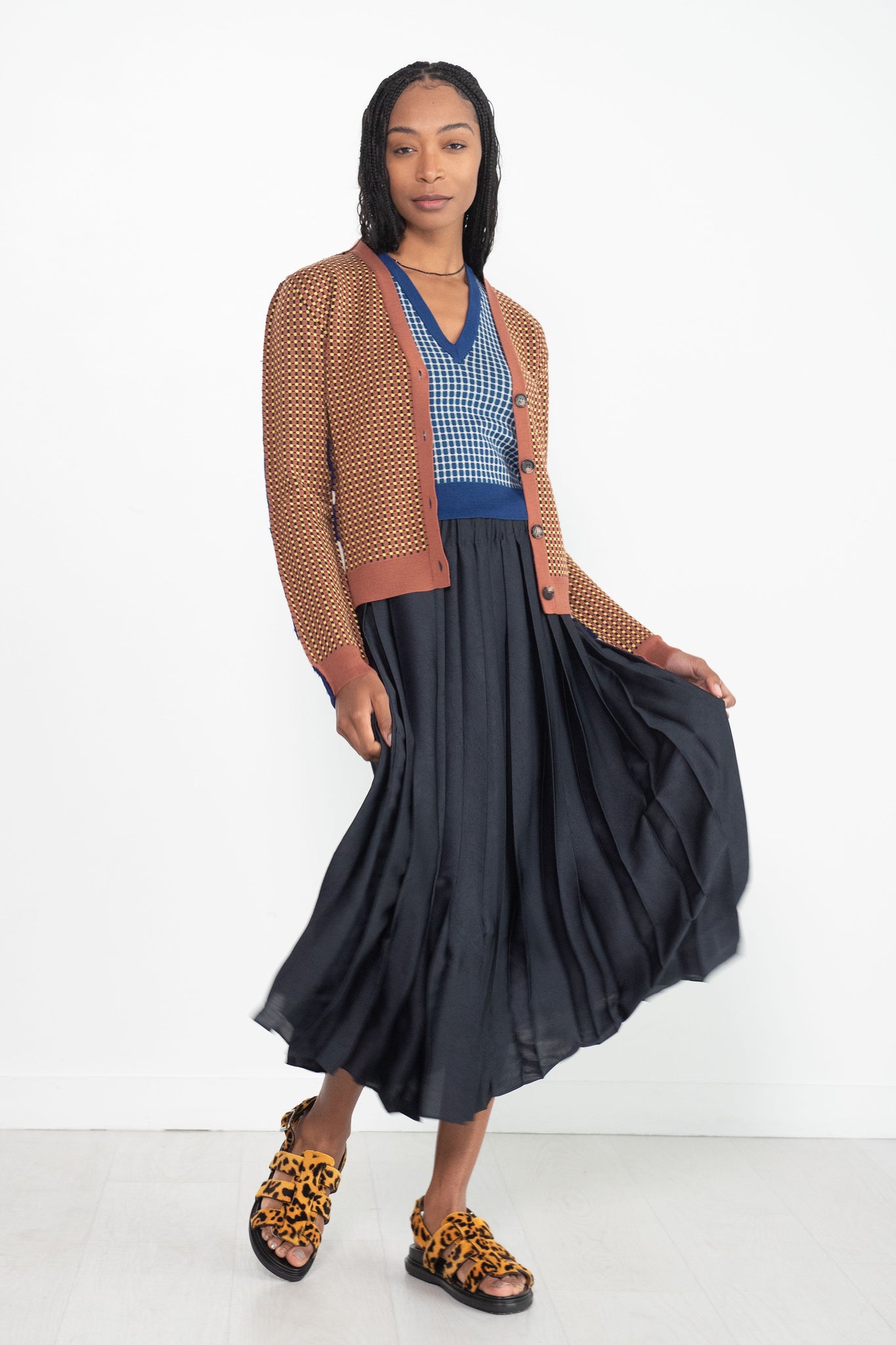 MARNI - CARDIGAN JACQUARD, multi