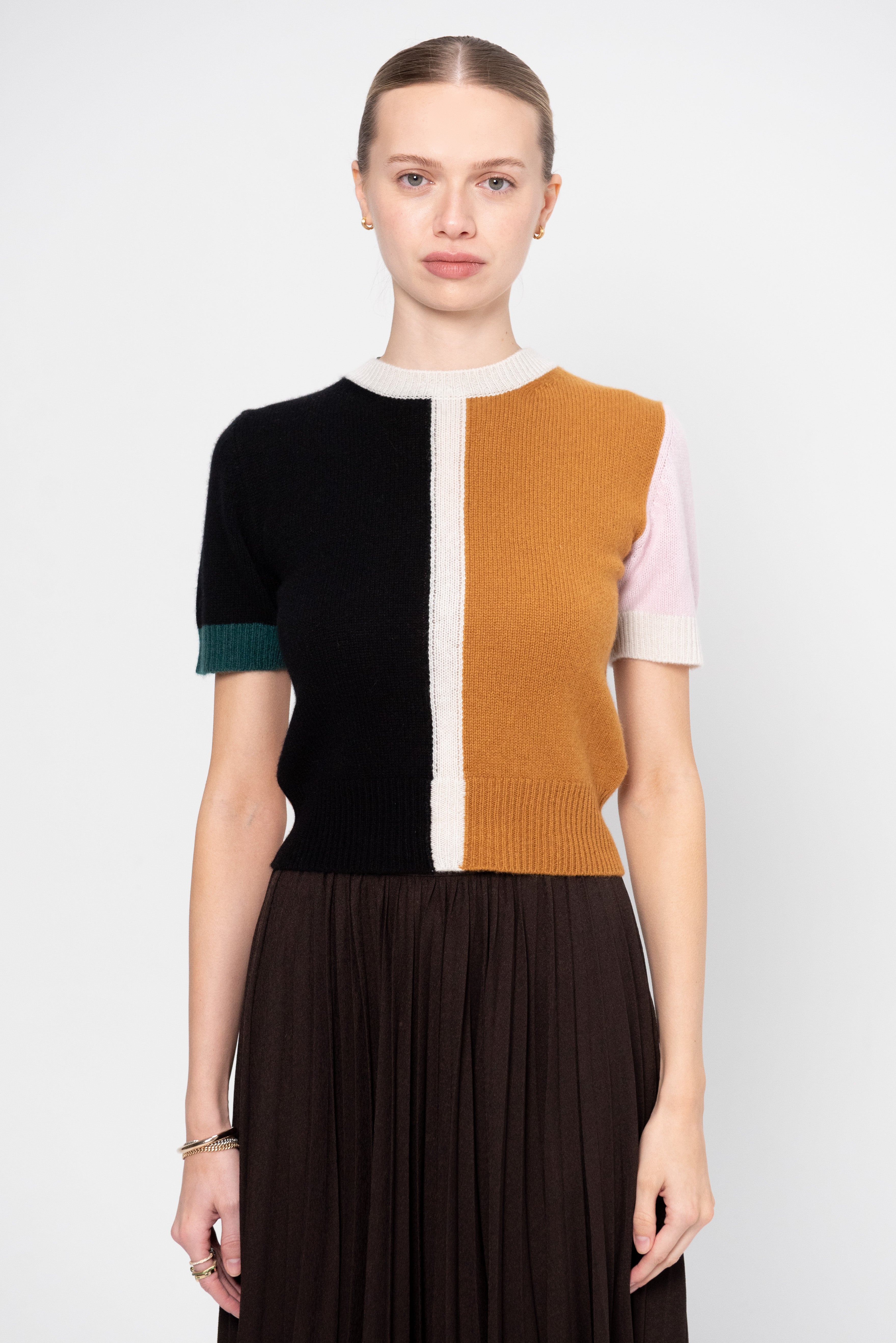 Marni Color-Block Sweater, Lave – Kick Pleat