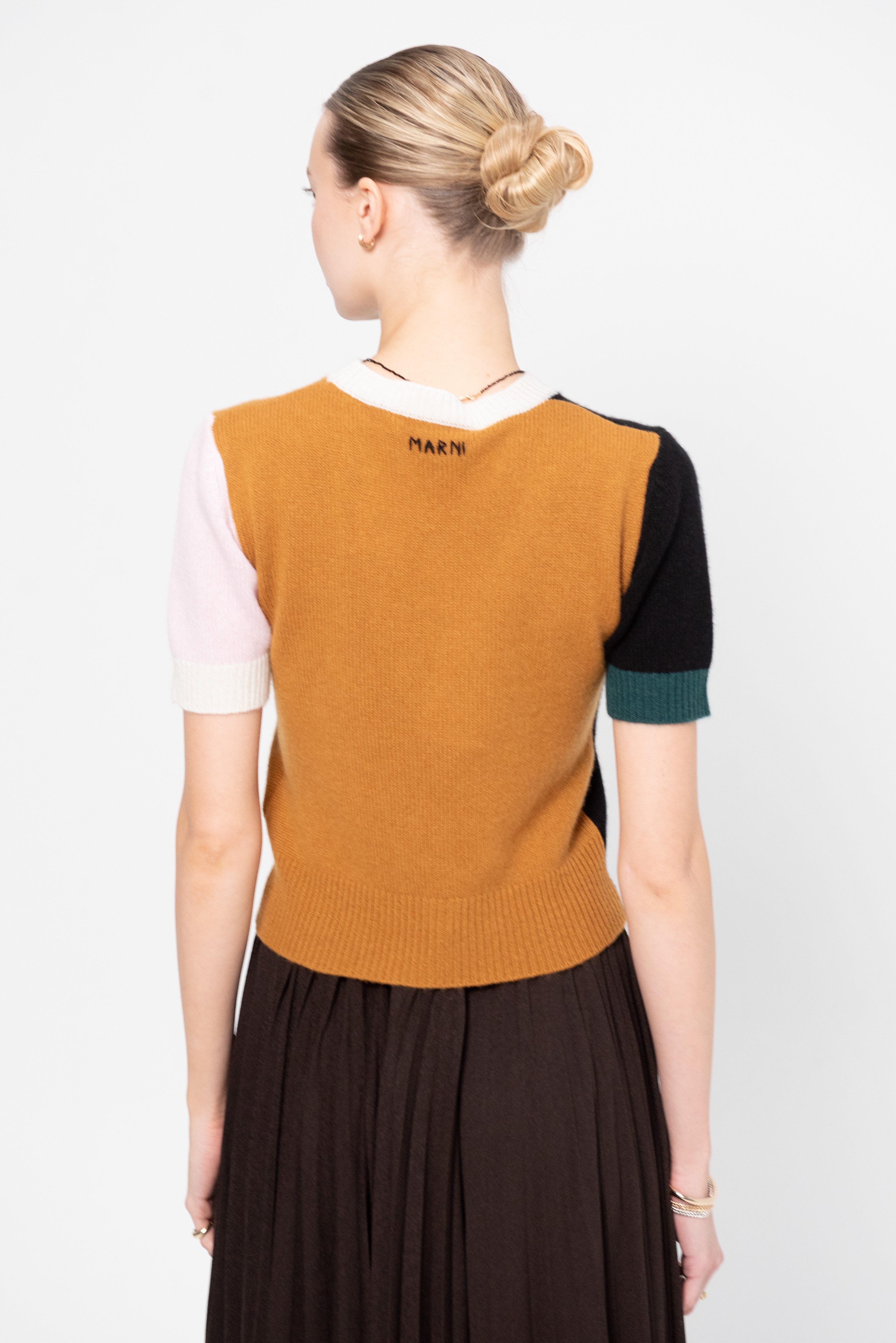 MARNI トップス Marni Color-Block Sweater, Lave – Kick Pleat