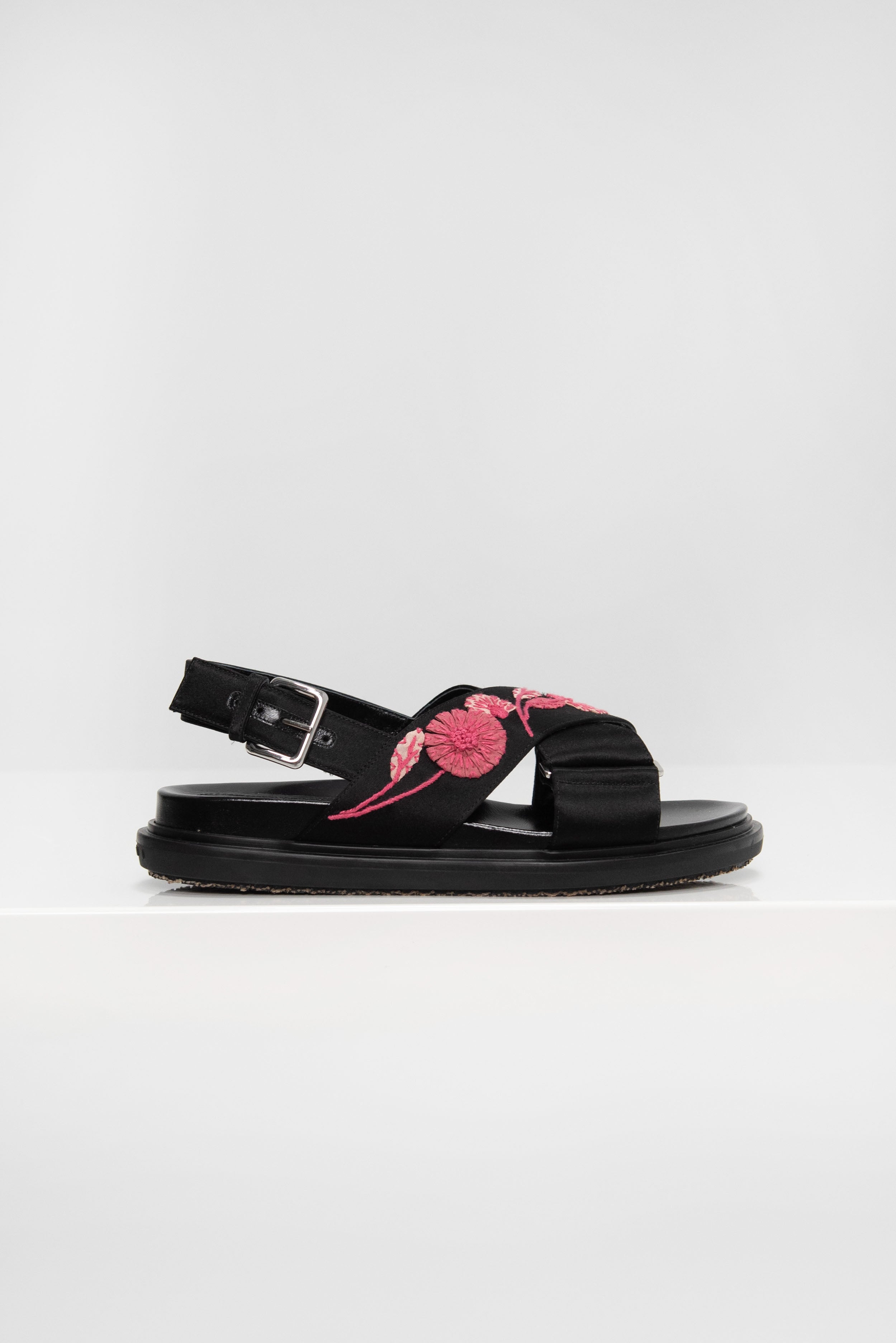 最も信頼できる Black Fussbett, Satin Marni – Pleat Kick 靴