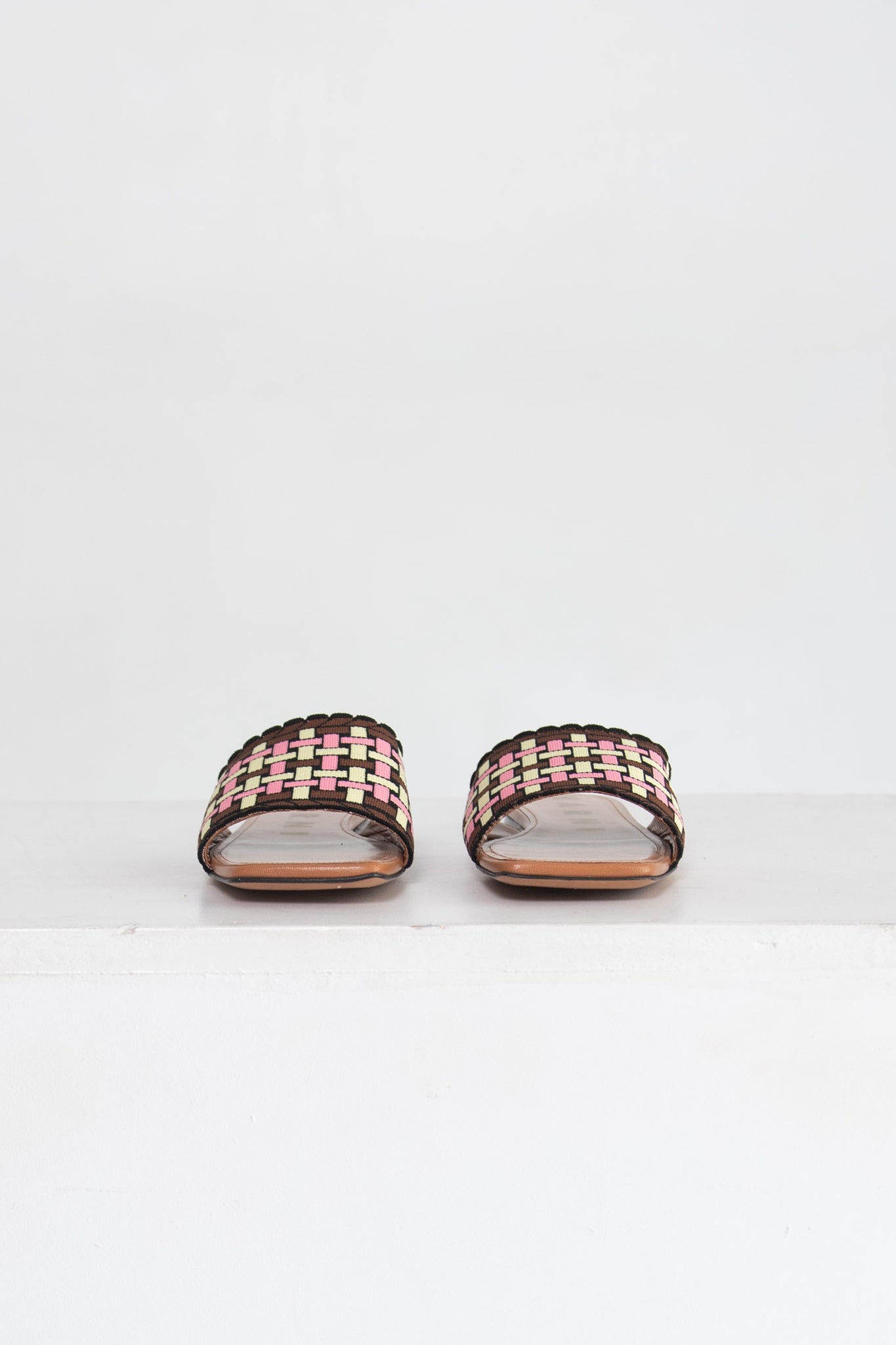 MARNI - Flat Mule Sandal, Multi