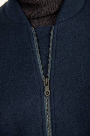 Christian Wijnants - JIGUR VARSITY JACKET, NAVY
