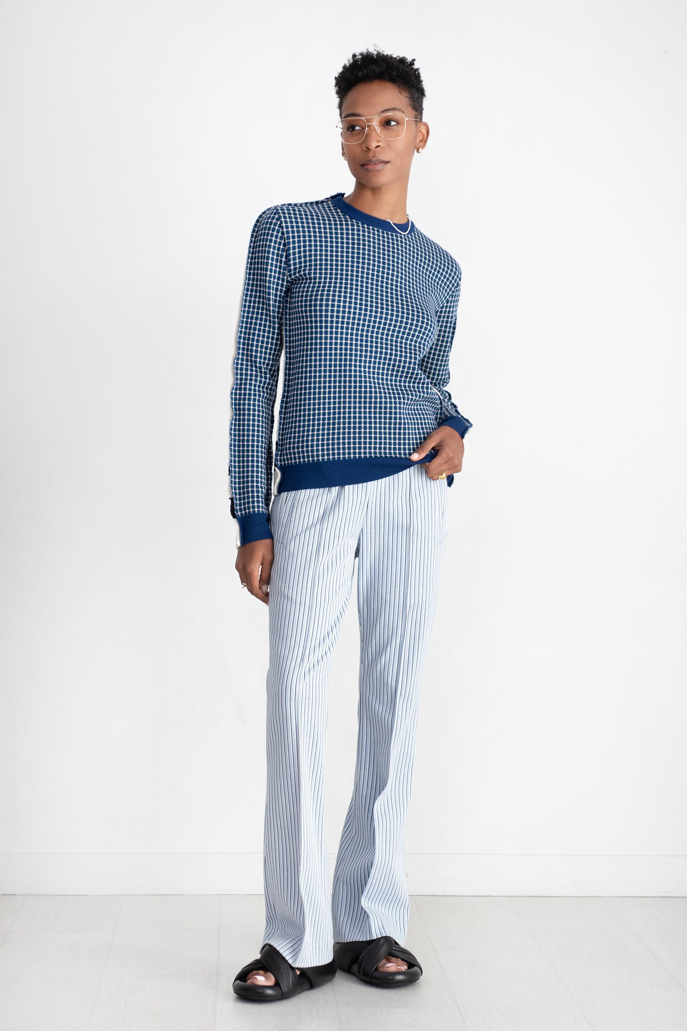 MARNI - Trousers, Vivid Blue