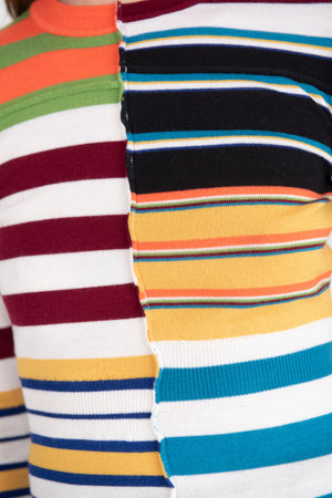 MARNI - Stripe Round Neckline, Multicolor