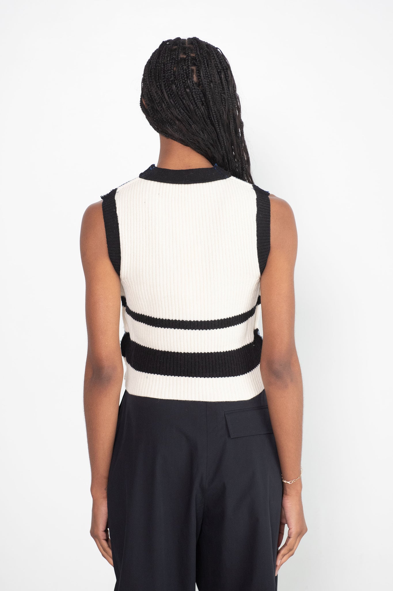 MARNI - SWEATERVEST V NECK JACQUARD, multi