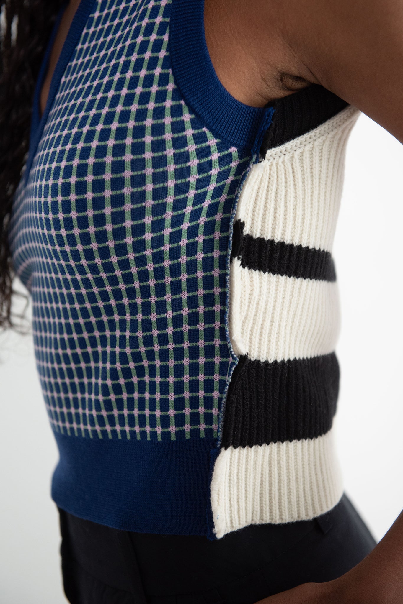 MARNI - SWEATERVEST V NECK JACQUARD, multi