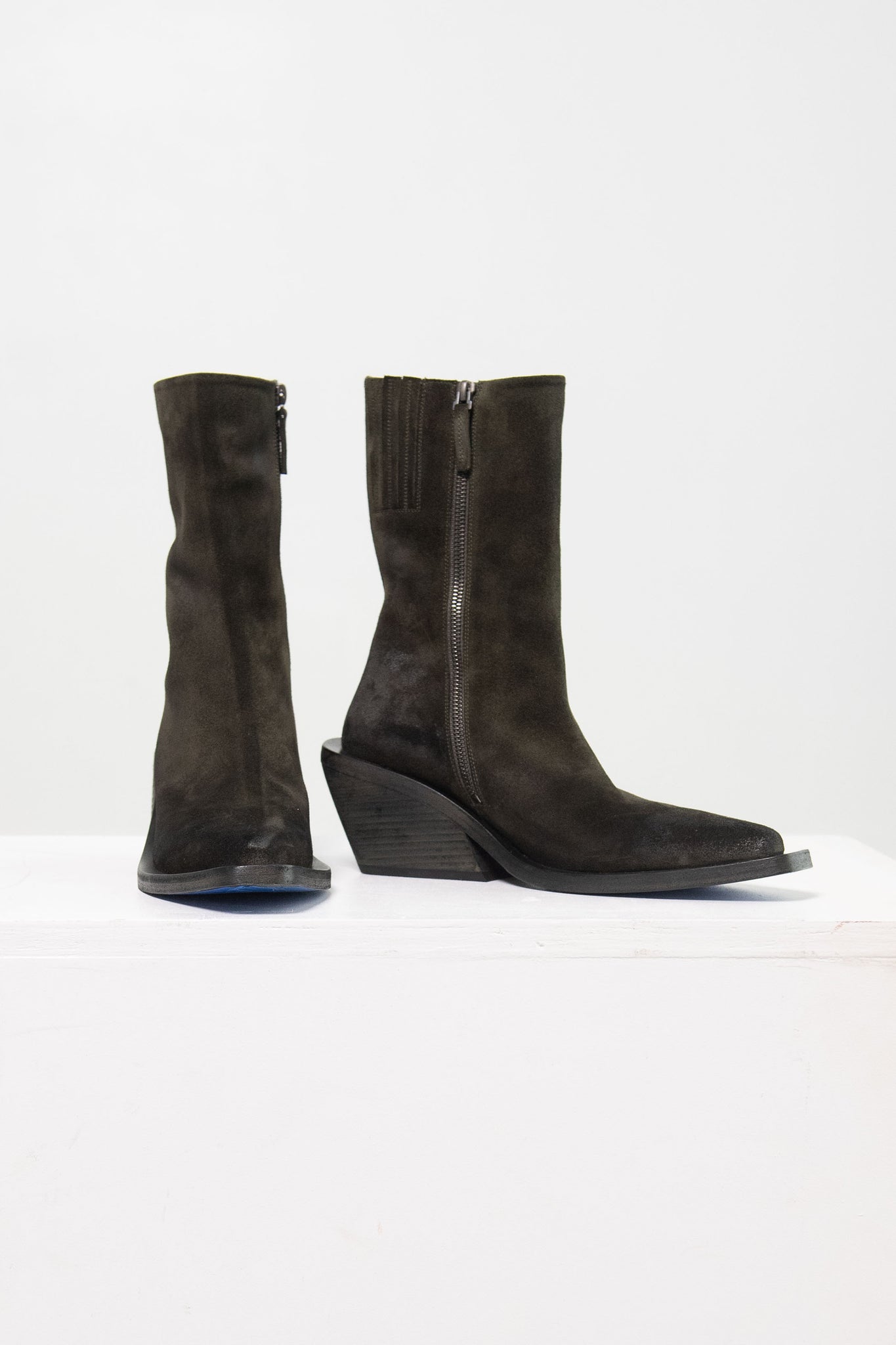 Marsèll - Gessetto Suede Boot, Chlorophyll