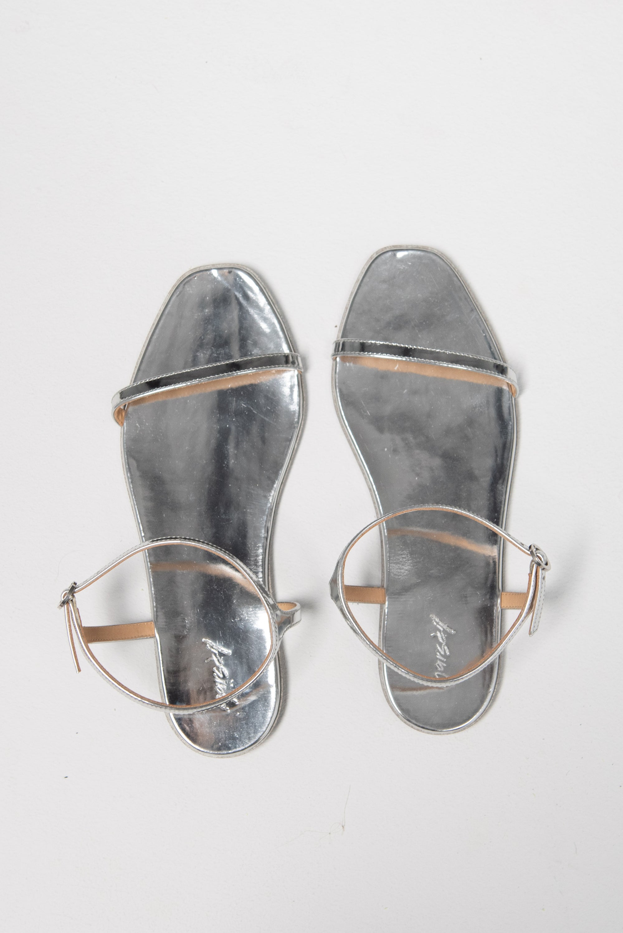 Traccia Sandal, Silver Foil