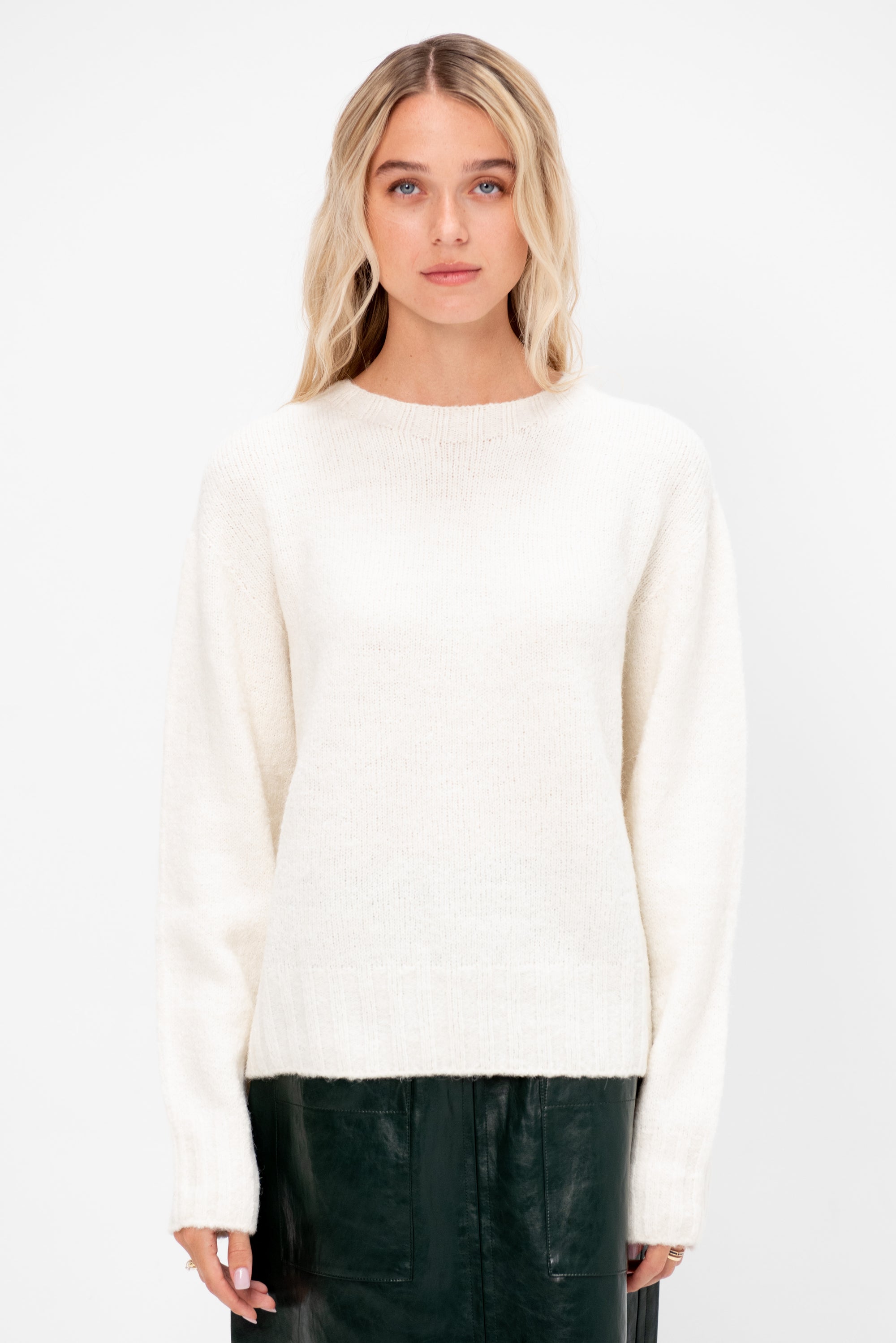 Alpaca Blend Wholegarment Knit