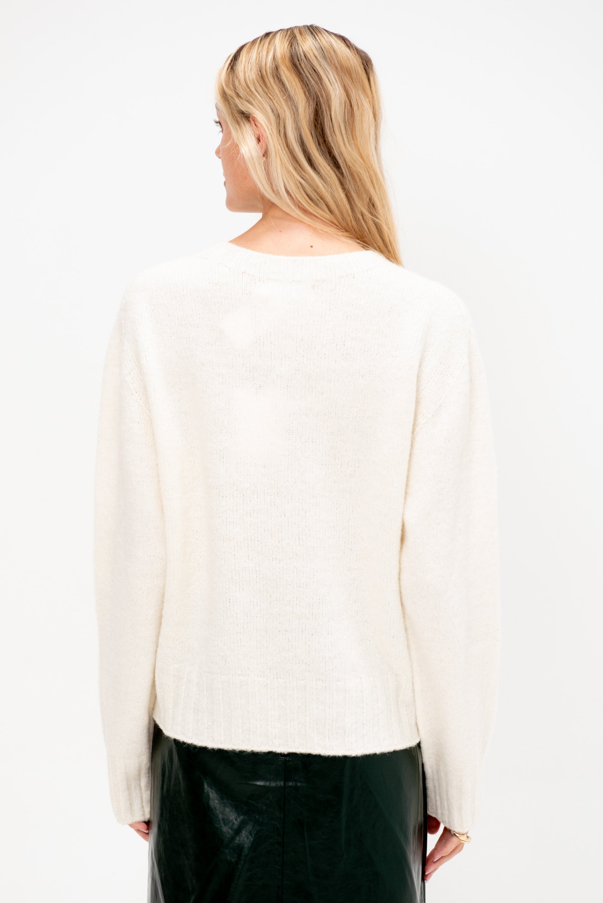 Alpaca Blend Wholegarment Knit