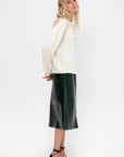 Alpaca Blend Wholegarment Knit