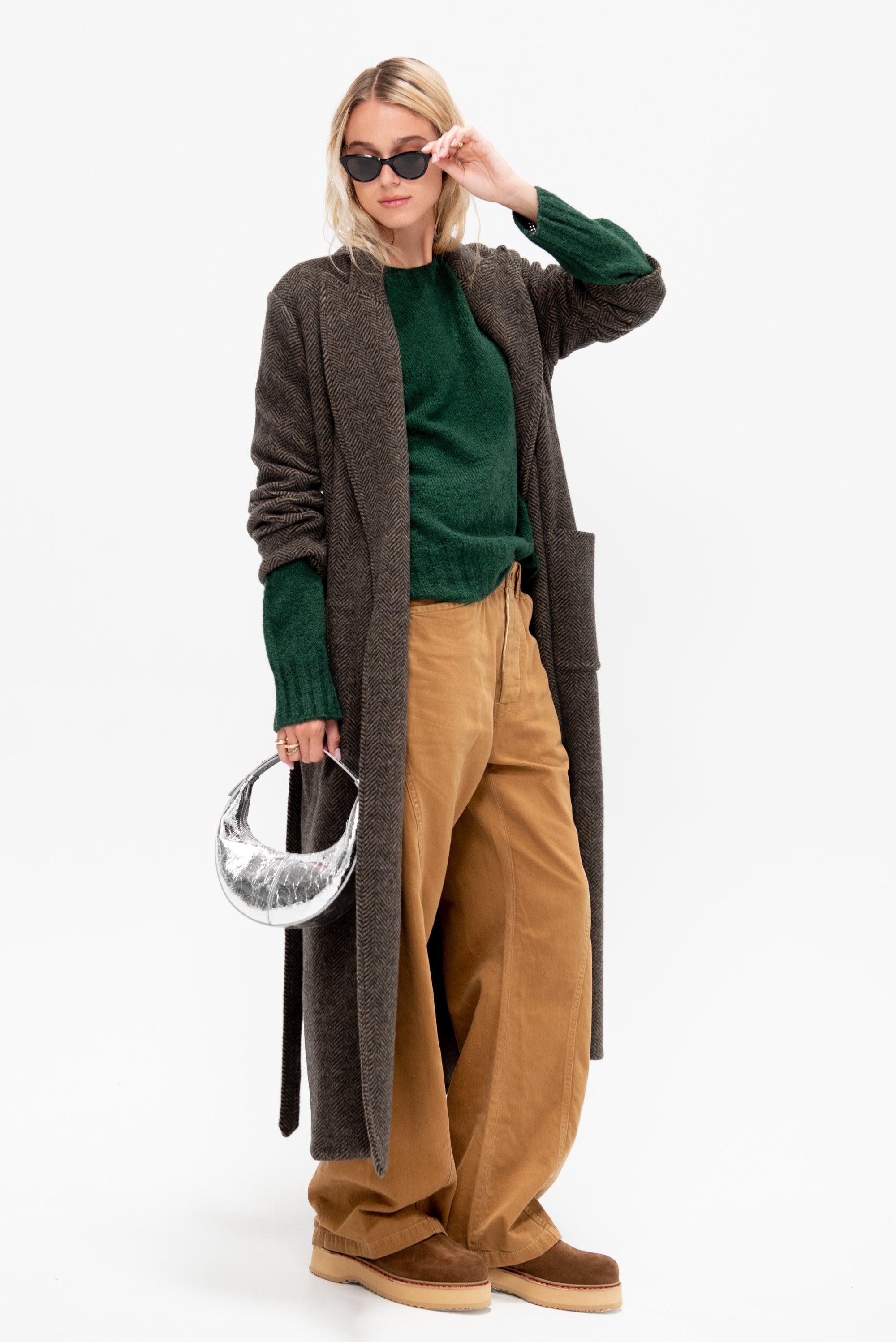 Alpaca Blend Wholegarment Knit