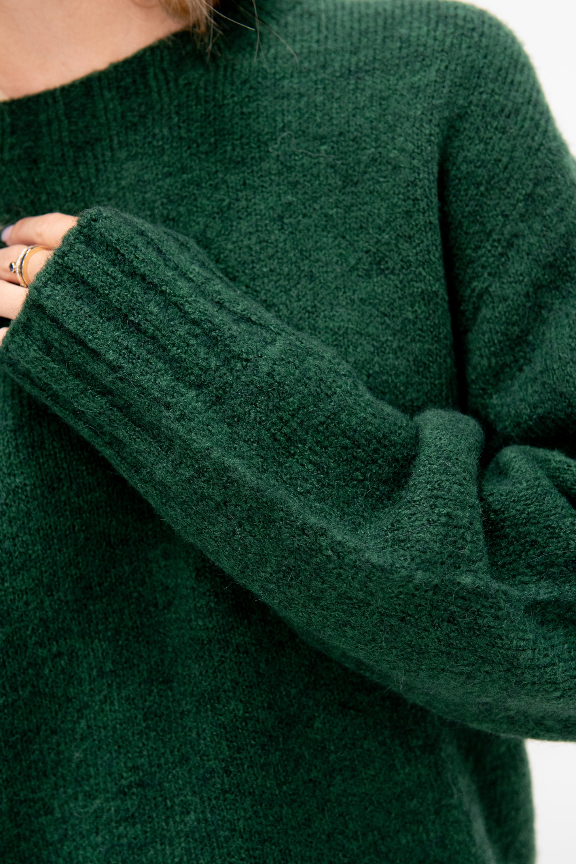 Alpaca Blend Wholegarment Knit