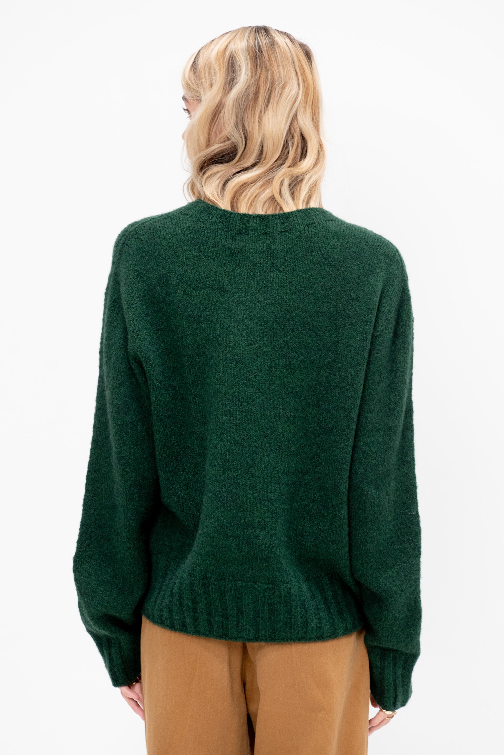 Alpaca Blend Wholegarment Knit