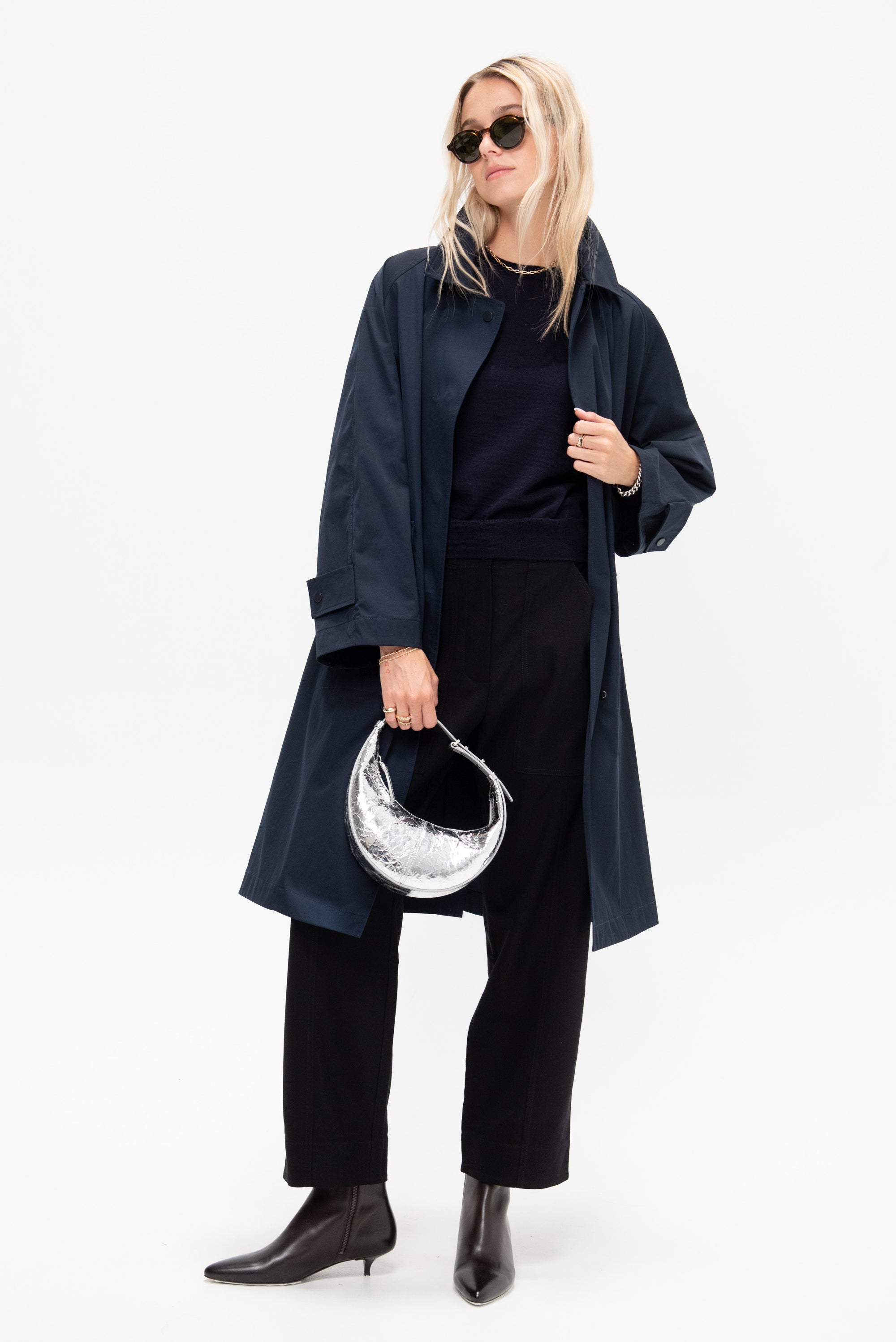 Wool Blend Workwear Pants
