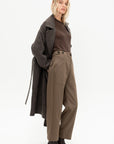 Wool Blend Workwear Pants