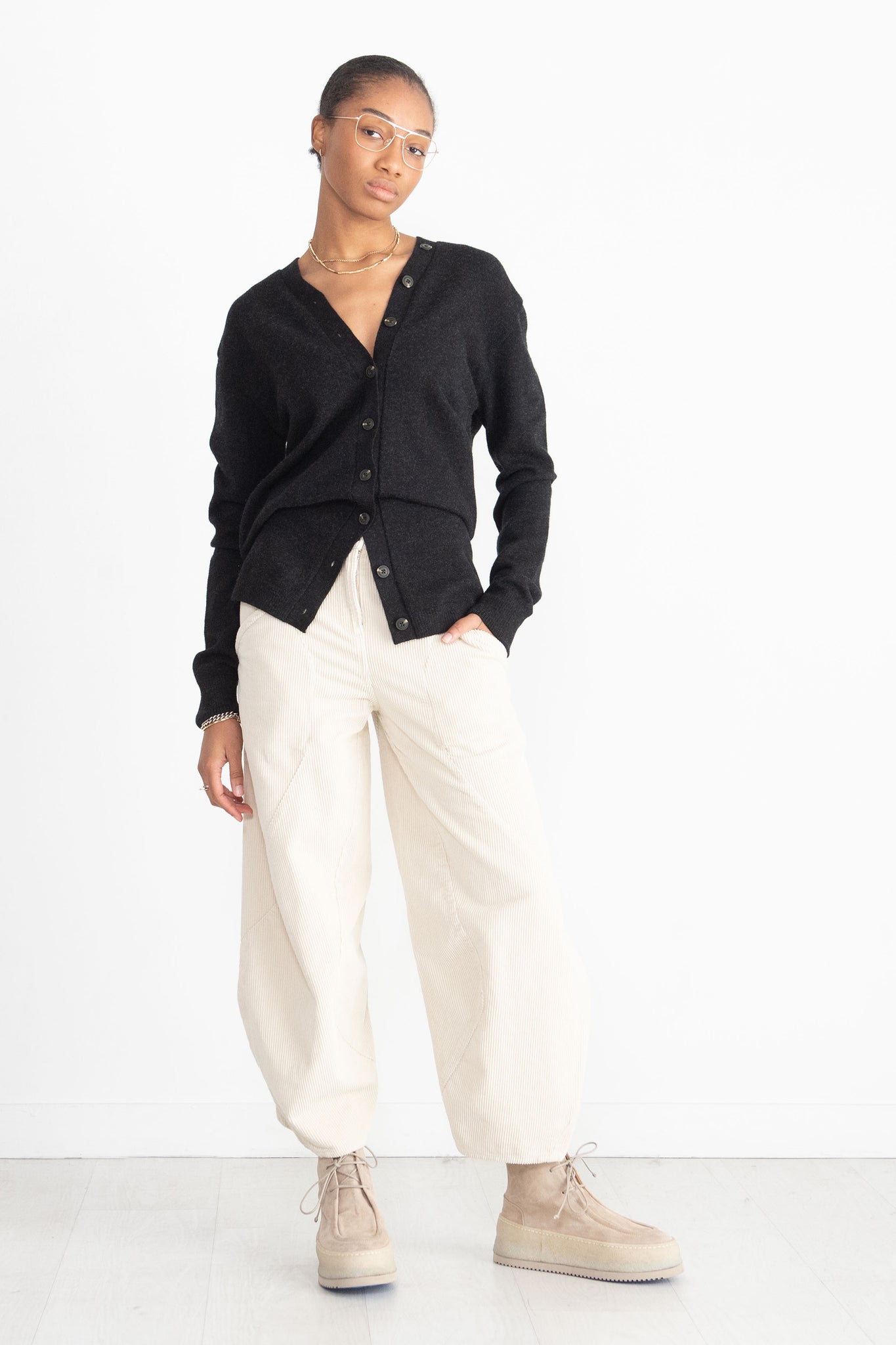 Henrik Vibskov - Digi Cord Pants, Fog