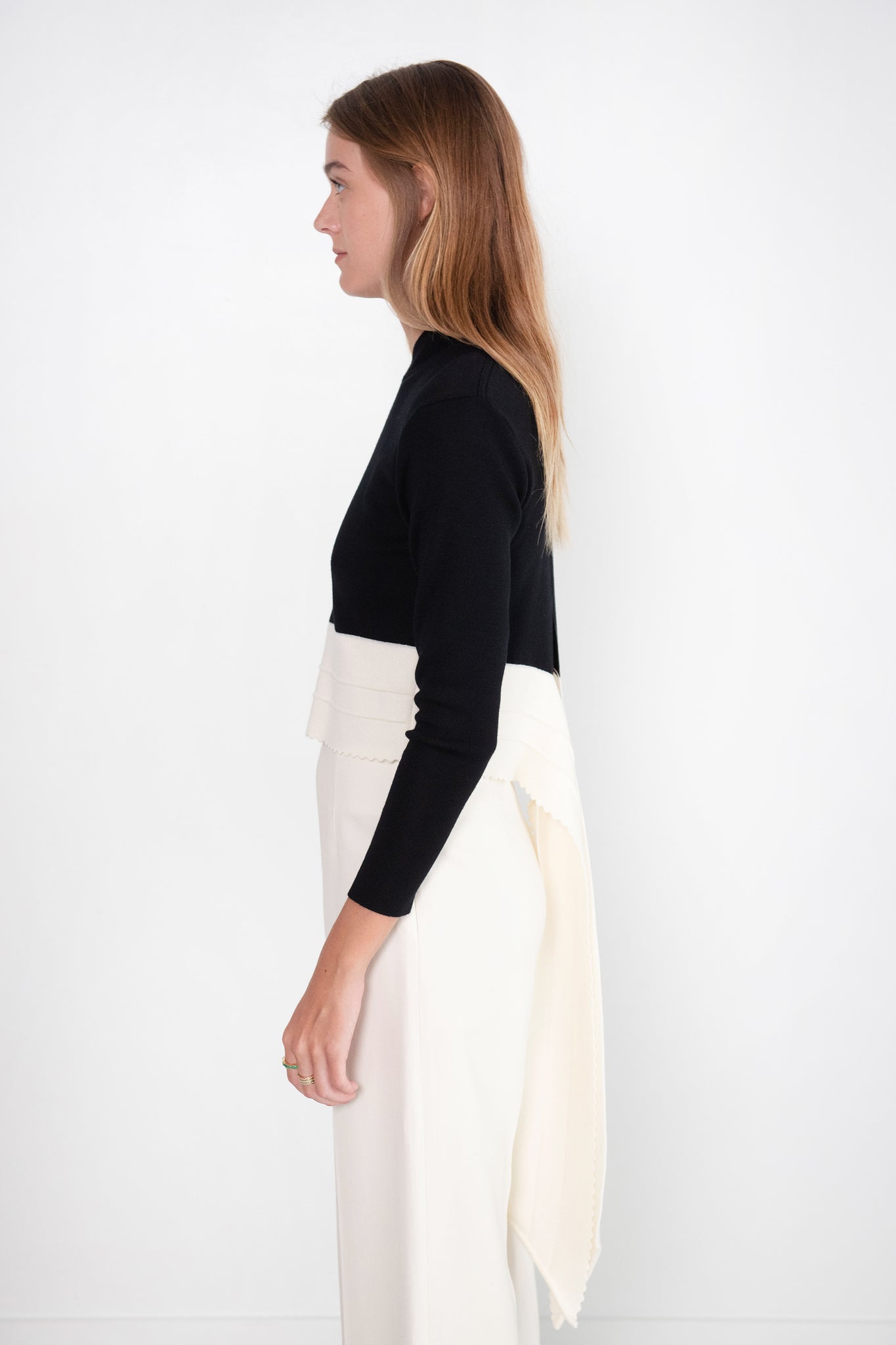 MOLLI - Valentin Belted Waist, Noir Profond & Naturel