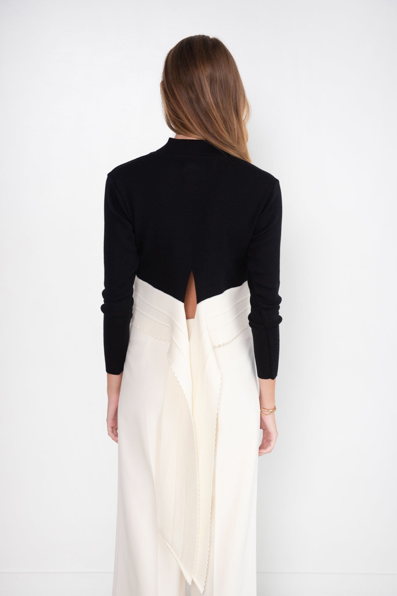 MOLLI - Valentin Belted Waist, Noir Profond & Naturel