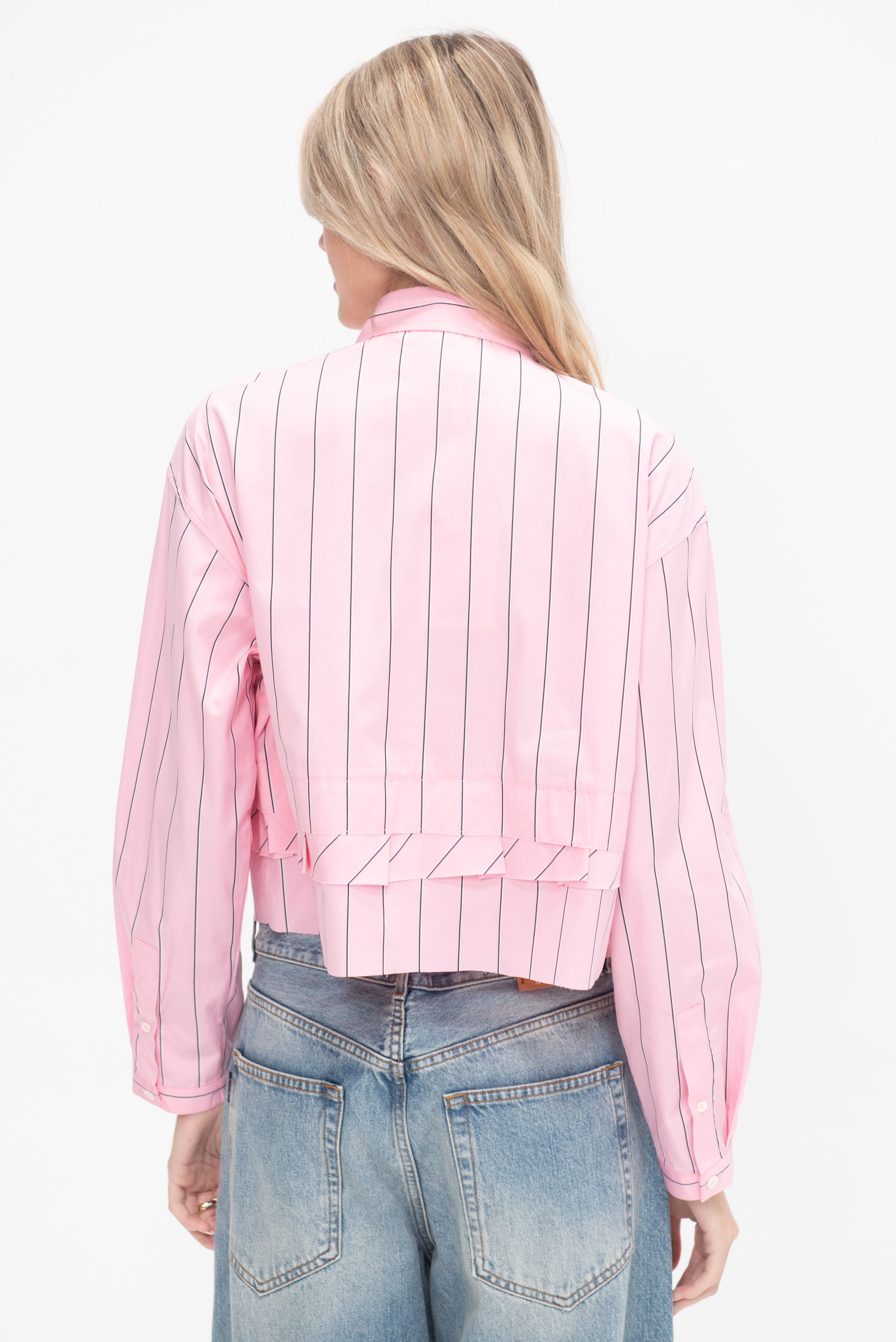Kawai Shirt, Rose Stripe
