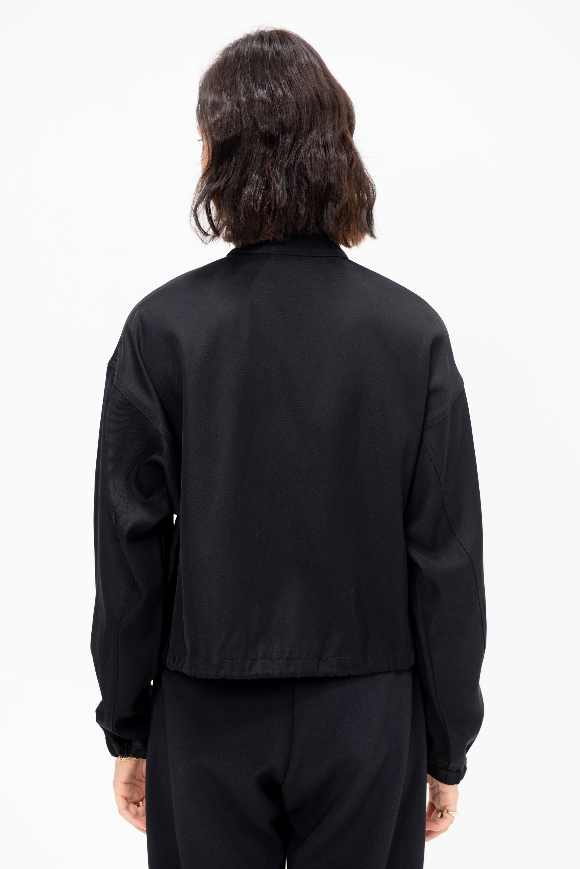 Double Zip Top, Black