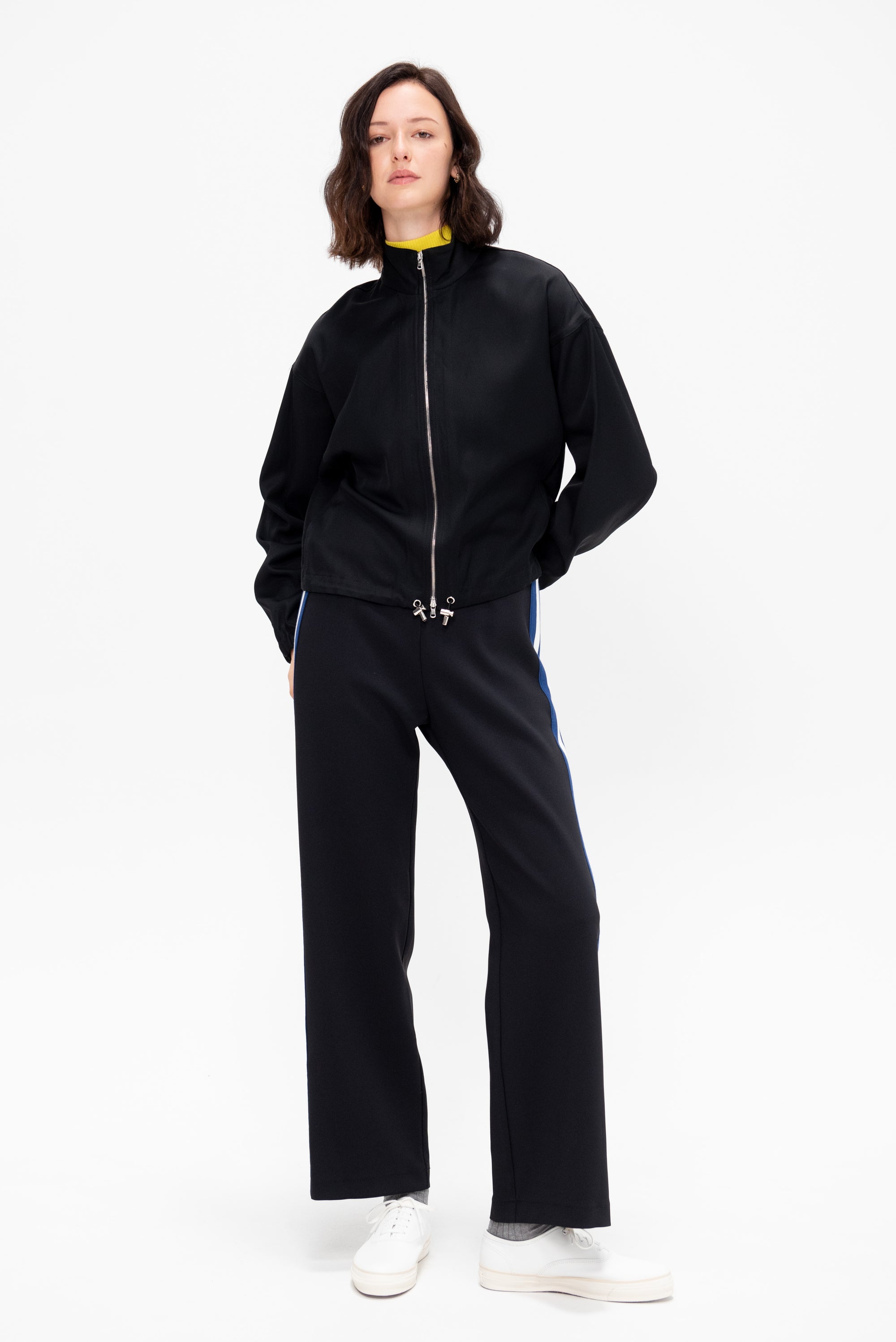 Double Zip Top, Black