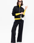 Double Zip Top, Black