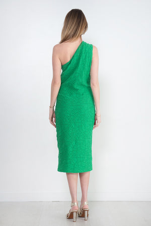 Nomia - One Shoulder Dress, Jade