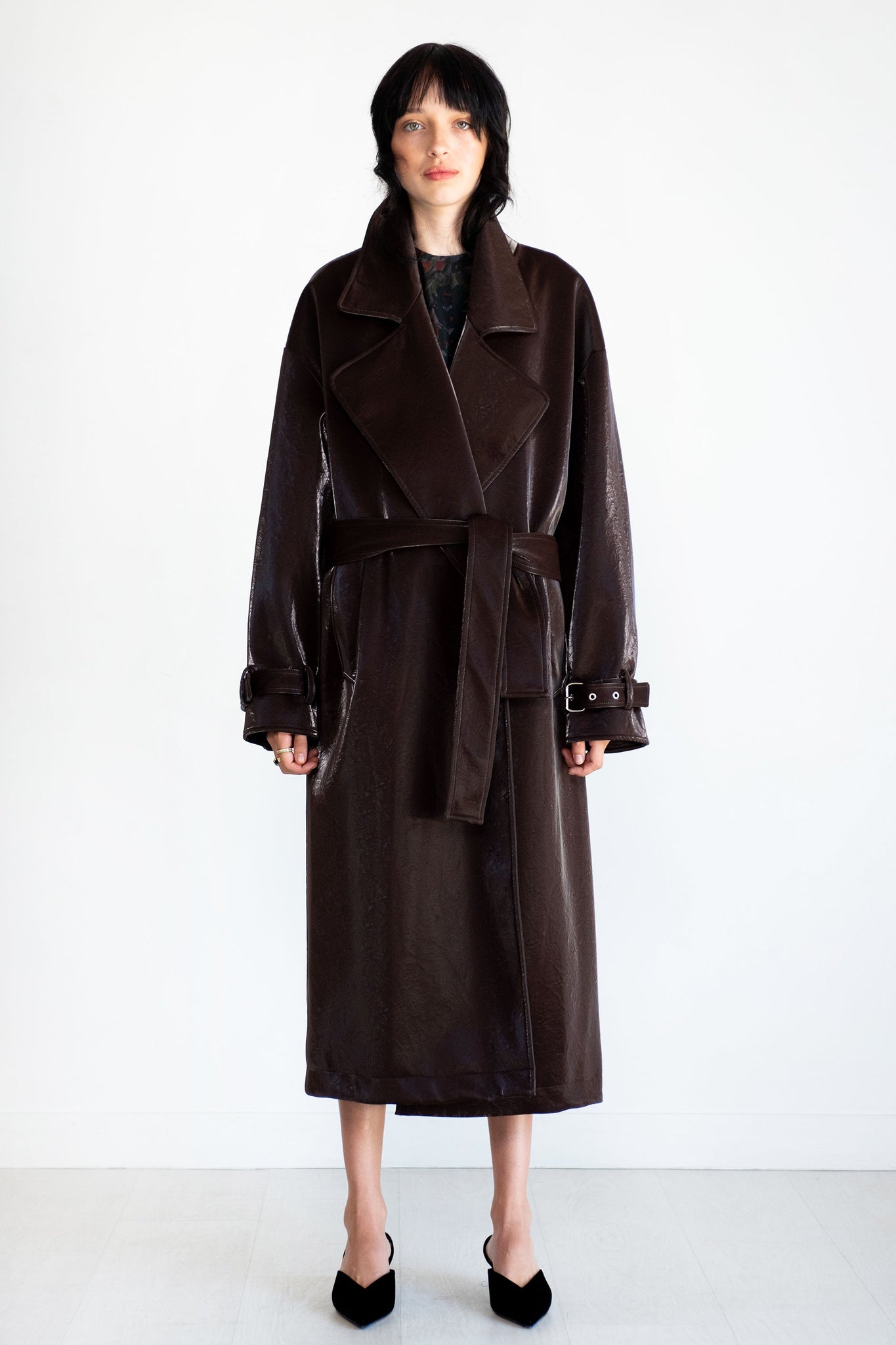 Nomia - Oversize Trench, Ebony