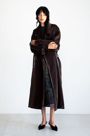 Nomia - Oversize Trench, Ebony