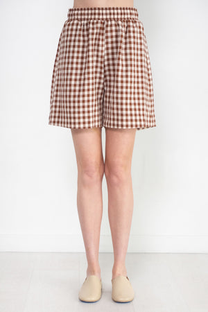 Nomia - Boxer Shorts, Sienna & Ecru