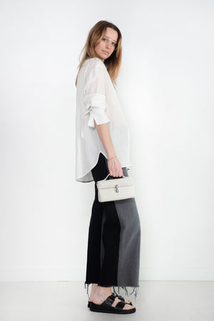 Nomia - Two Tone Jeans, Grey & Black