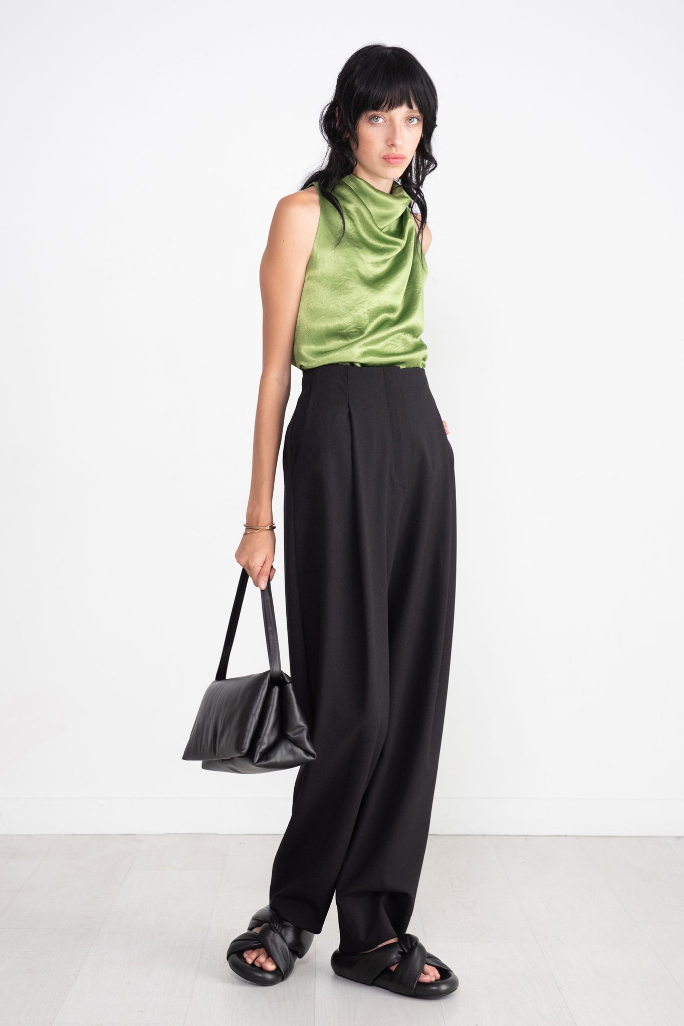 Nomia - Cowl Halter, Kiwi