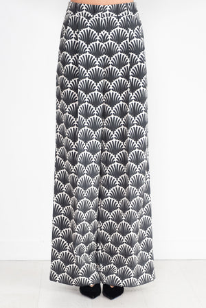 ODEEH - Pattern Pants, Black & White