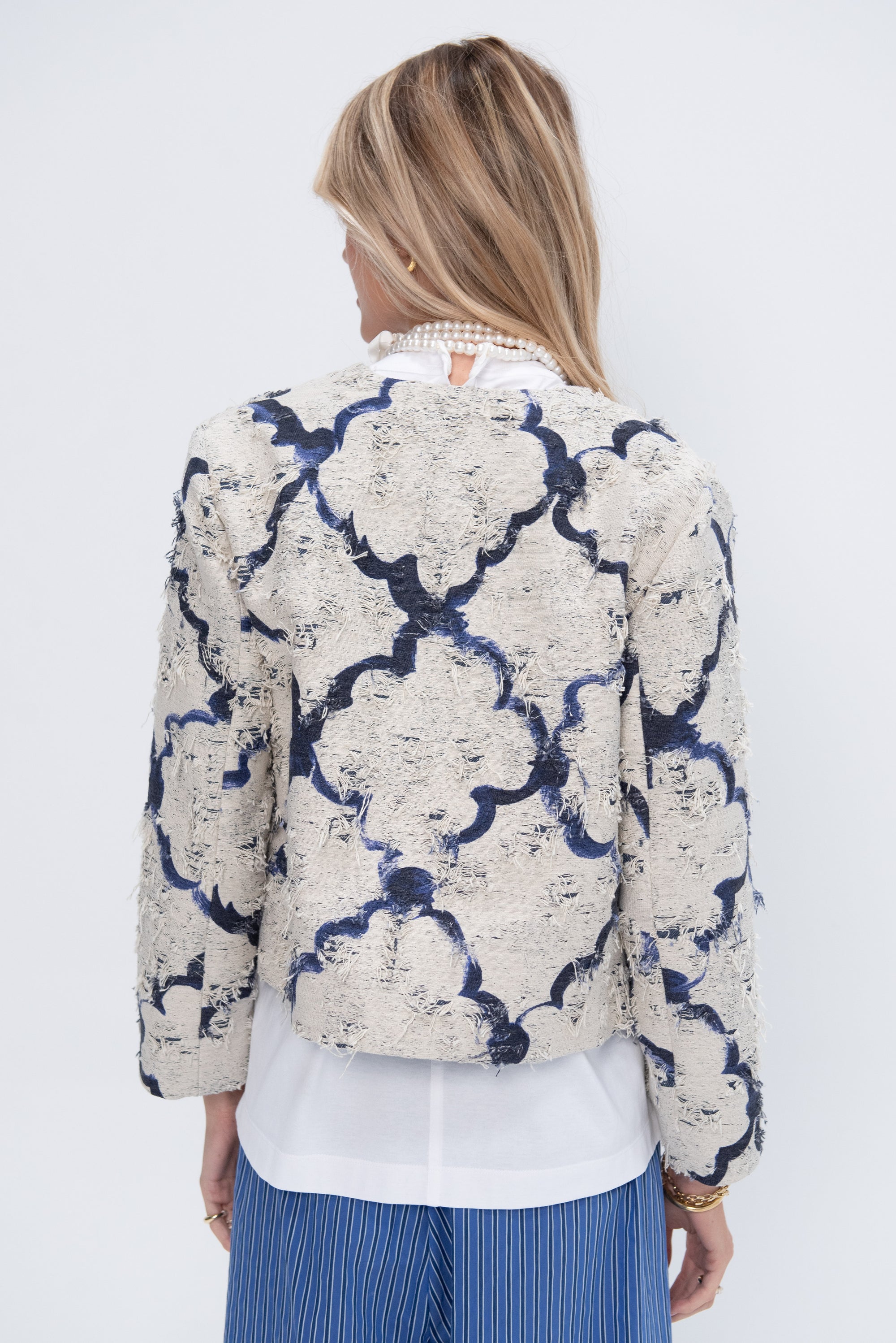 Painted Arabesque Jacket, Pigment