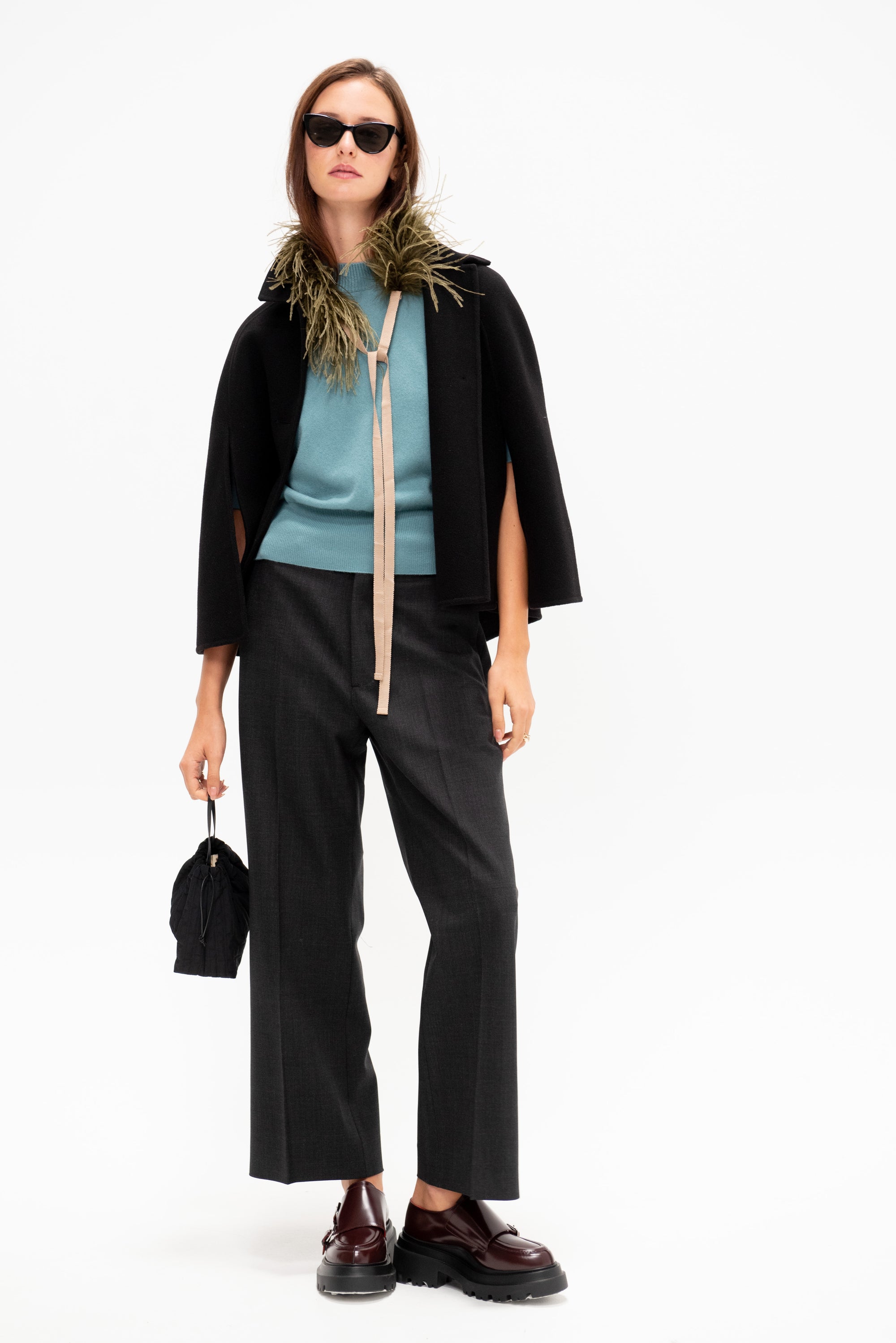 Cashmere Sweater, Seablue