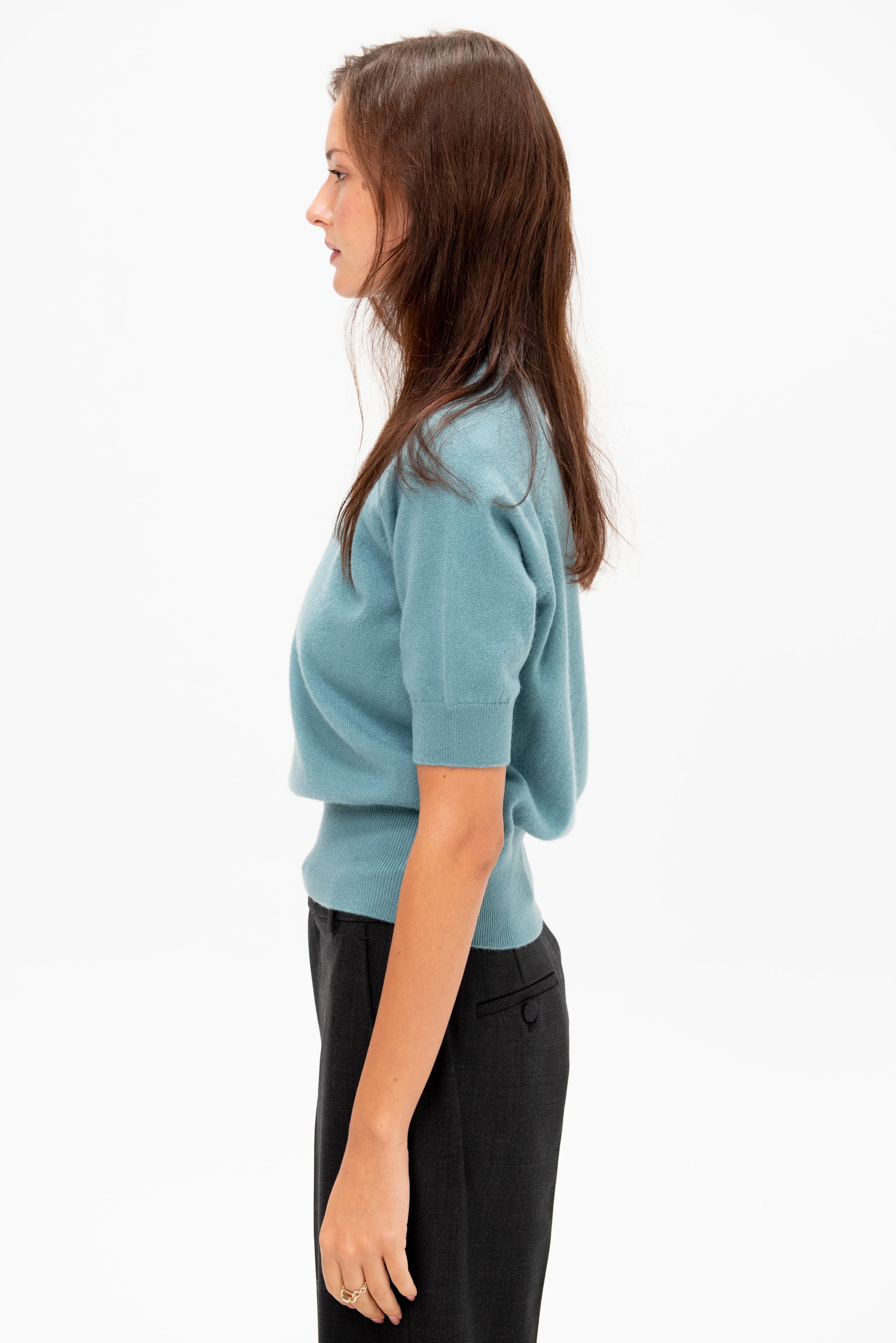 Cashmere Sweater, Seablue