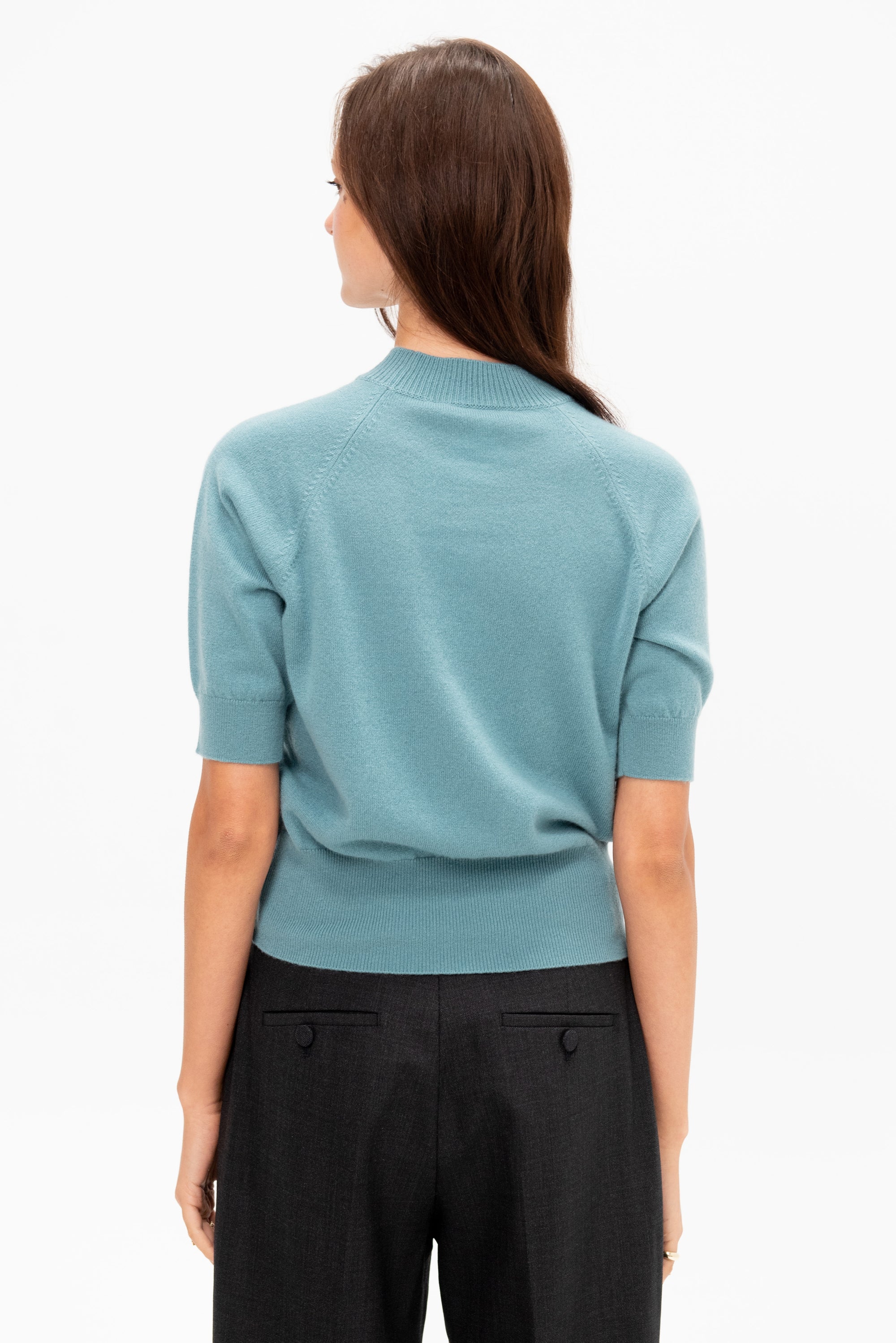 Cashmere Sweater, Seablue