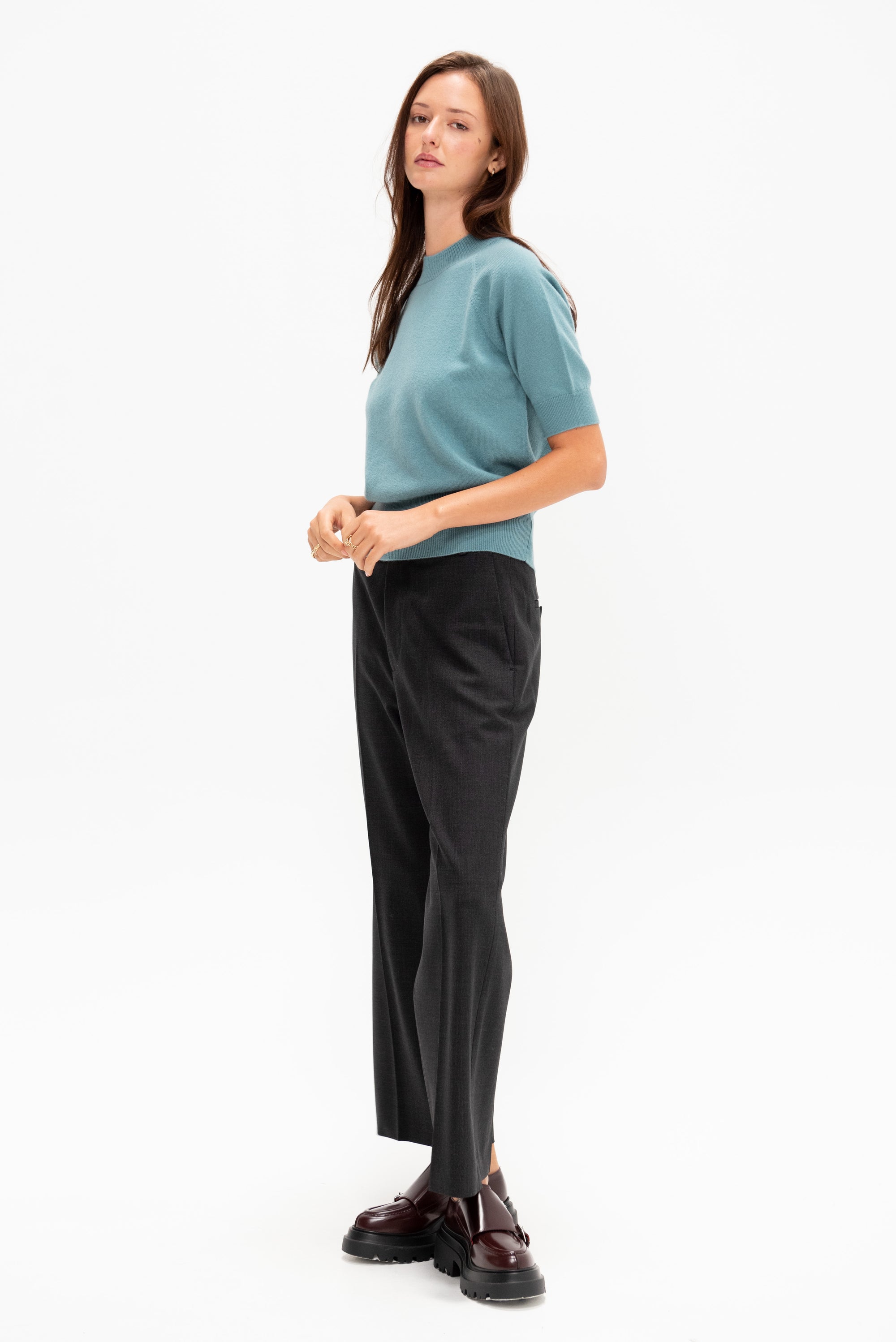 Cashmere Sweater, Seablue