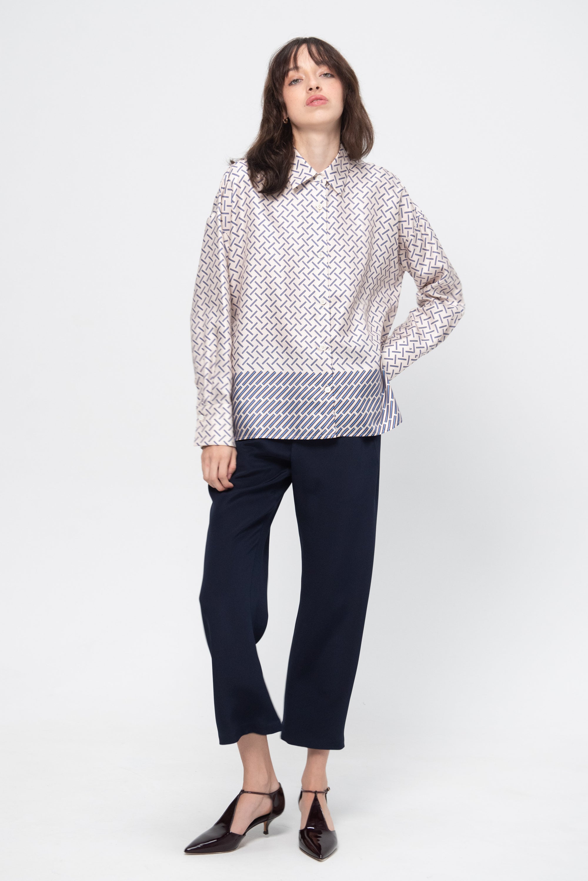 Shirt, Cobalt