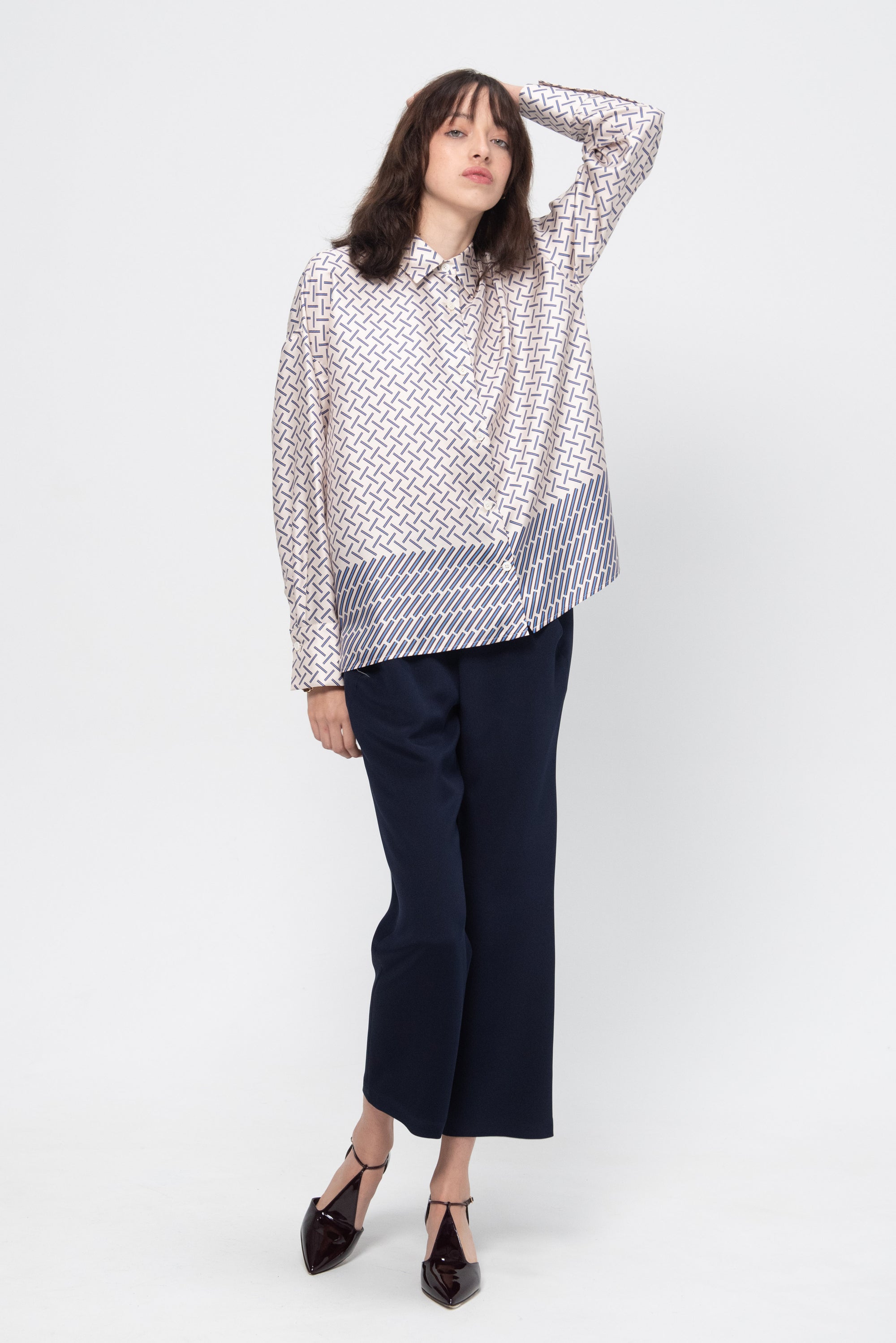 Shirt, Cobalt