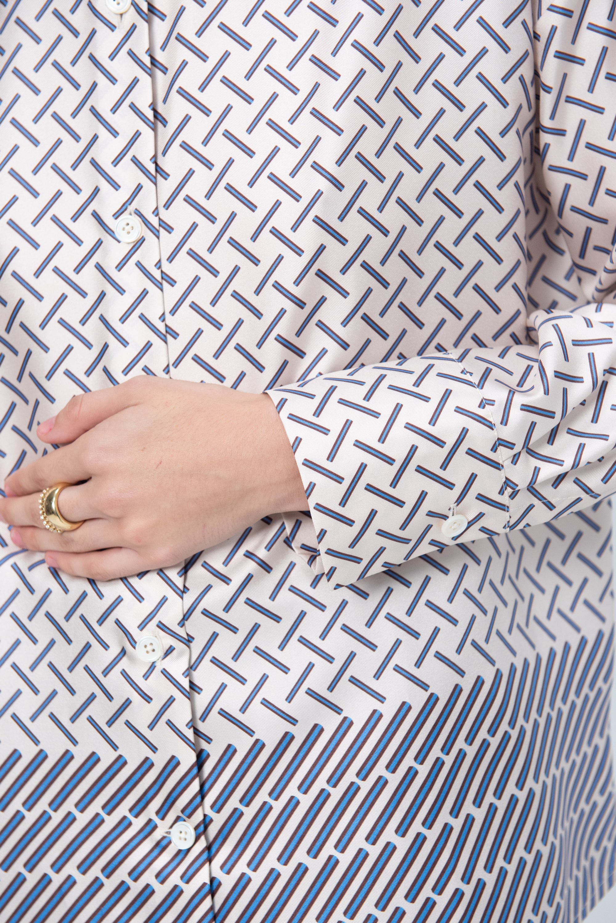 Shirt, Cobalt