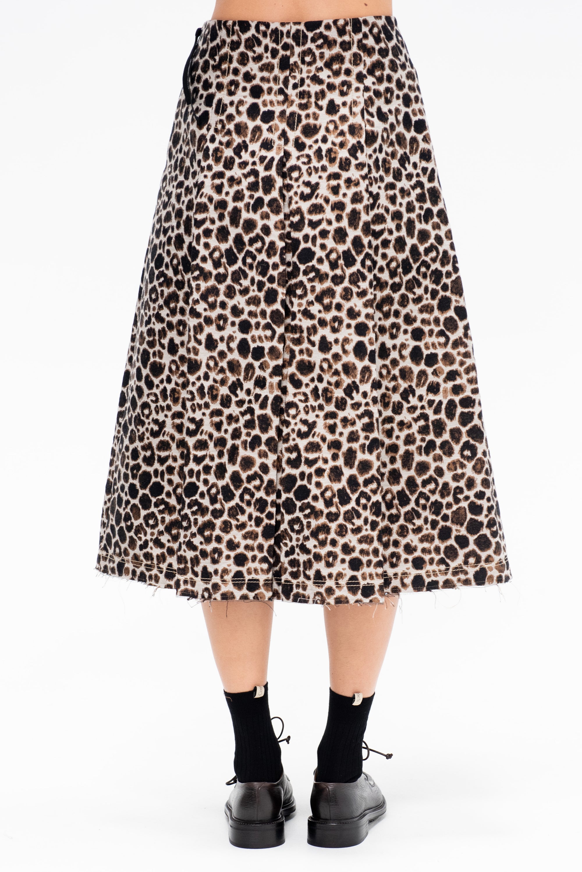 Snow Leopard Rock Skirt, Myrrh