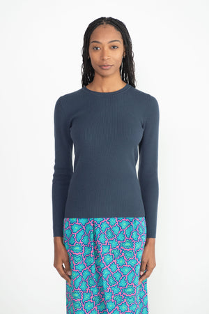 ODEEH - Merino Extrafine Pullover, Steel