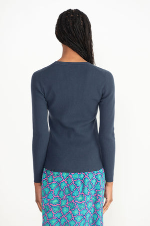 ODEEH - Merino Extrafine Pullover, Steel